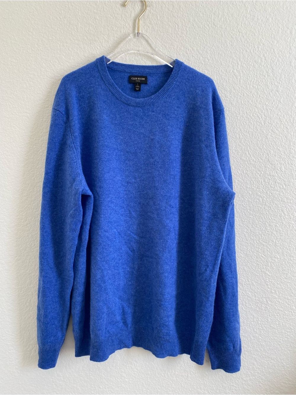 Club Room Luxury Cashmere Crewneck Sweater